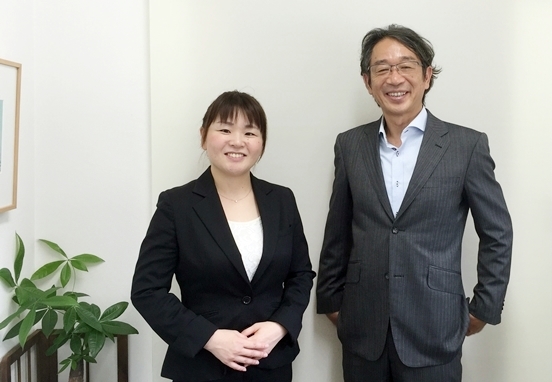 山田カウンセラーと竹内代表